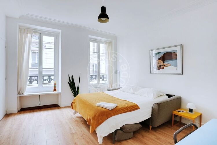 Salon - Studio meublé - Paris 75018 - 16940